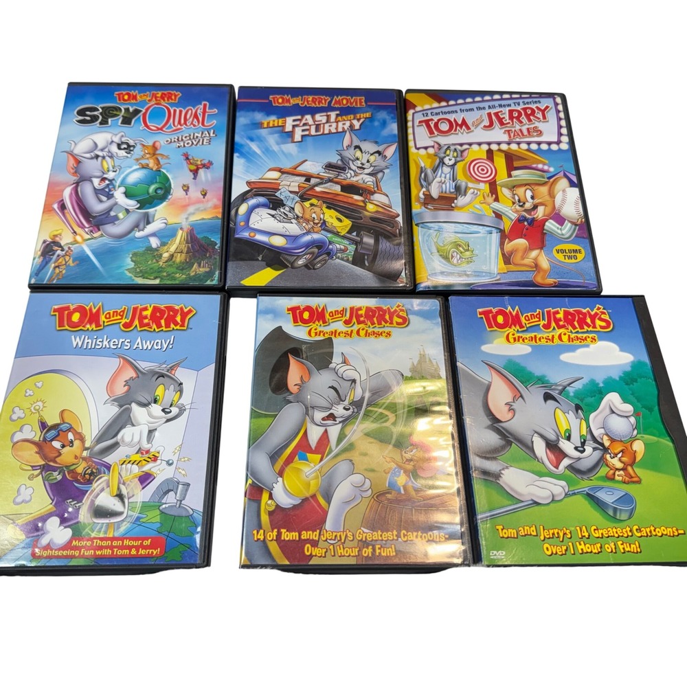 Tom and Jerry DVD Lot 6